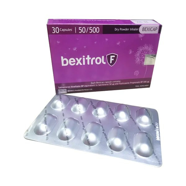 BEXITROL F 50/500 BEXICAP 50/500